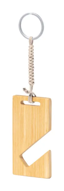 Zeke mobile holder keyring Natural