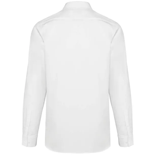  MEN'S LONG-SLEEVED TWILL SHIRT - Kariban Premium Bijela