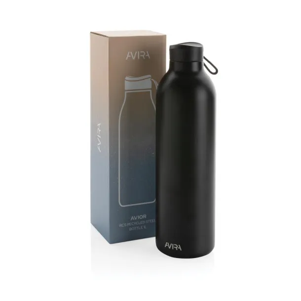  Avira Avior RCS Re-steel bottle 1L - Avira Black 