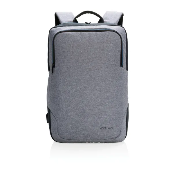  Arata 15" laptop backpack - XD Design Cool Grey 7 426