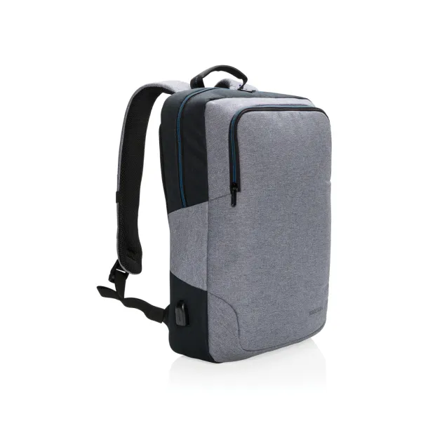  Arata 15" laptop backpack - XD Design Cool Grey 7 426