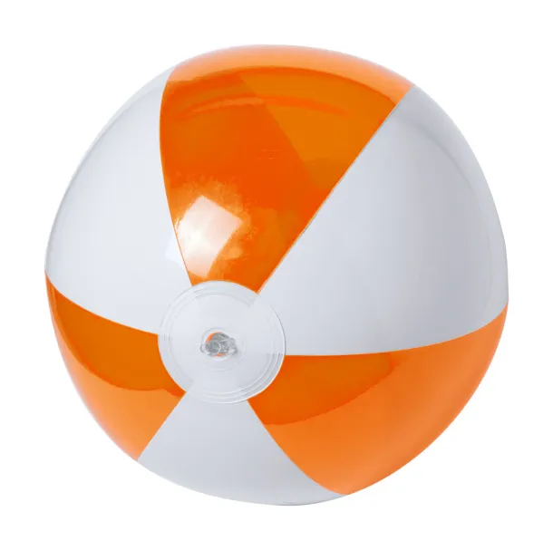 Byron beach ball (ø28 cm) Orange White