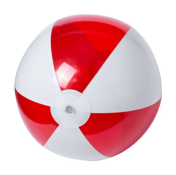 Byron beach ball (ø28 cm) Red White