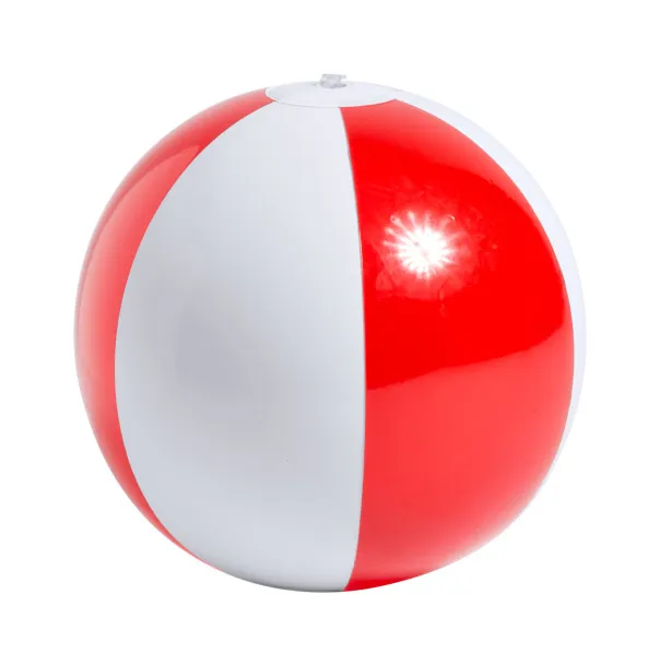 Byron beach ball (ø28 cm) Red White