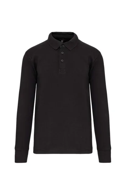  Polo džemper, 300 g/m2 - Designed To Work Tamno siva