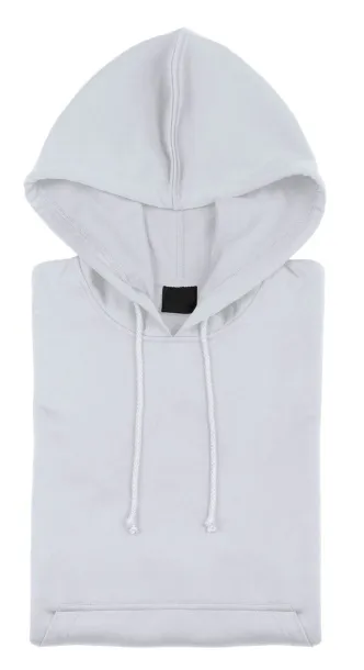 Theon hooded sweatshirt White