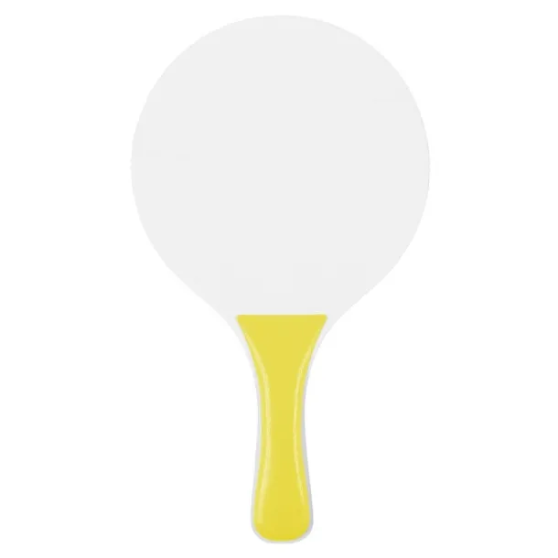  Beach game, tennis yellow