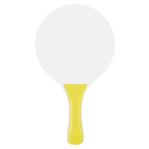  Beach game, tennis yellow