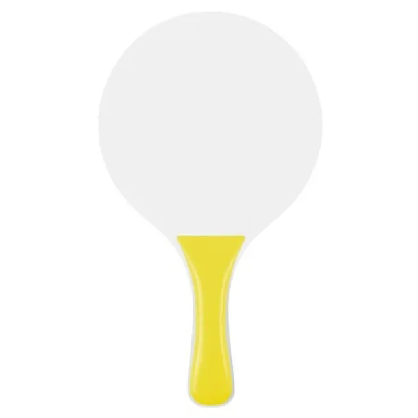  Beach game, tennis yellow