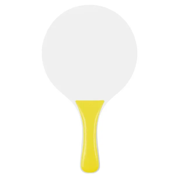  Beach game, tennis yellow