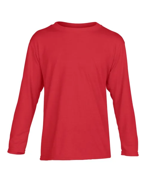 PERFORMANCE®  YOUTH LONG SLEEVE T-SHIRT - Gildan Red