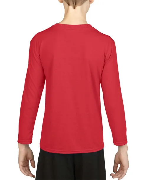 PERFORMANCE®  YOUTH LONG SLEEVE T-SHIRT - Gildan Red