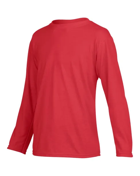 PERFORMANCE®  YOUTH LONG SLEEVE T-SHIRT - Gildan Red