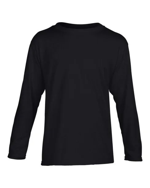 PERFORMANCE®  YOUTH LONG SLEEVE T-SHIRT - Gildan Black