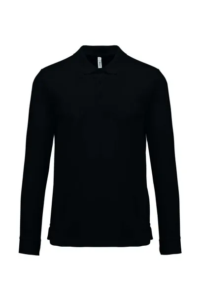  ADULT COOL PLUS® LONG-SLEEVED POLO SHIRT - Proact Black