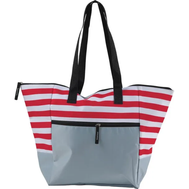  Beach bag, shopping bag red