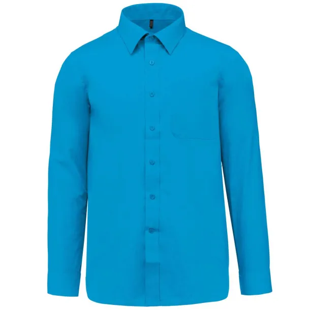  JOFREY > LONG-SLEEVED SHIRT - Kariban Bright Turquoise