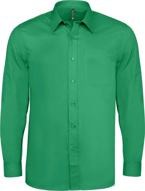  JOFREY > LONG-SLEEVED SHIRT - Kariban Kelly Green