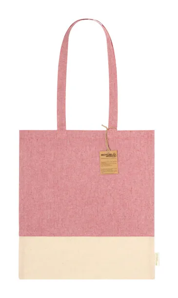 Skadi cotton shopping bag Red