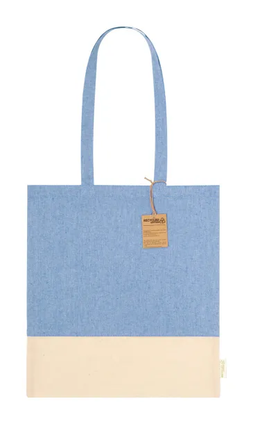 Skadi cotton shopping bag Blue