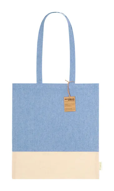 Skadi cotton shopping bag Blue