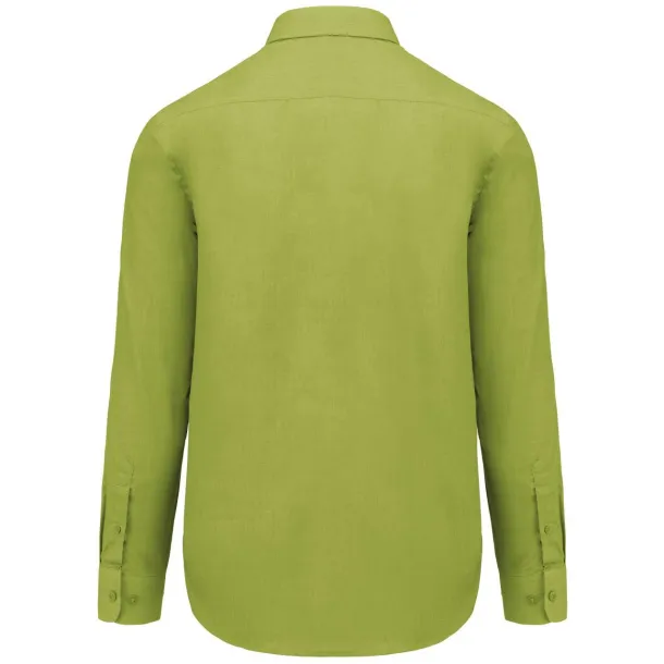  JOFREY > LONG-SLEEVED SHIRT - Kariban Burnt Lime