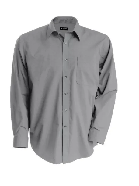  JOFREY > LONG-SLEEVED SHIRT - Kariban Light Grey