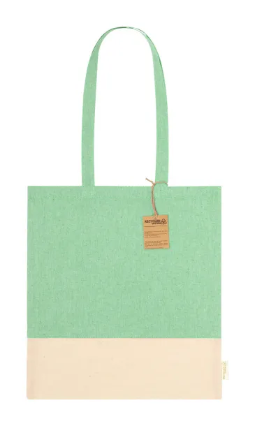 Konti cotton shopping bag Green