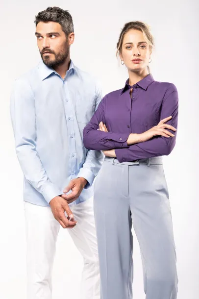  JOFREY > LONG-SLEEVED SHIRT - Kariban Cobalt Blue