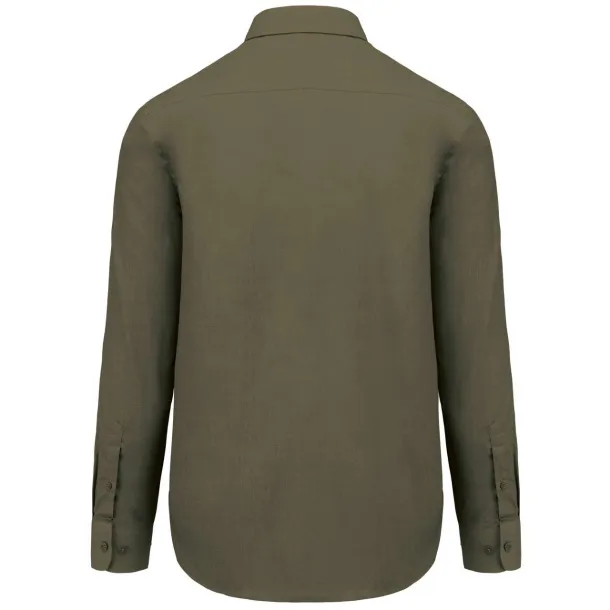  JOFREY > LONG-SLEEVED SHIRT - Kariban Khaki