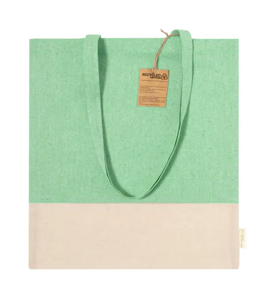 Konti cotton shopping bag Green