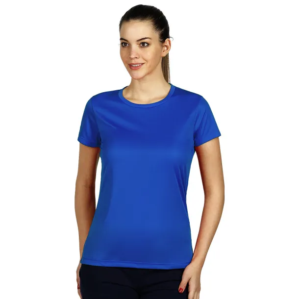 TEE LADY women’s sports T-shirt - EXPLODE Royal blue