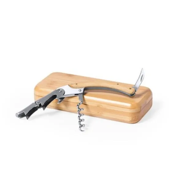  Bamboo waiter's knife light brown