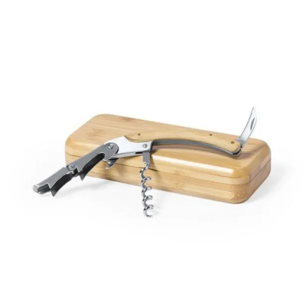  Bamboo waiter's knife light brown