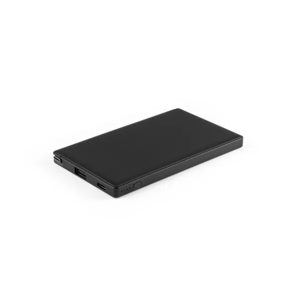 WIGNER Prijenosna baterija 100% rABS, 4 000 mAh Crna