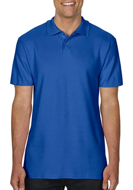  Softstyle® dvostruki pique polo majica, 177 g/m² - Gildan Kraljevski plava