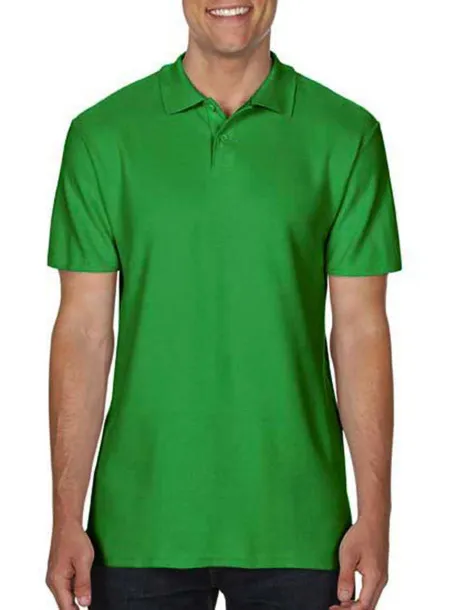  Softstyle® dvostruki pique polo majica - Gildan Irish Green