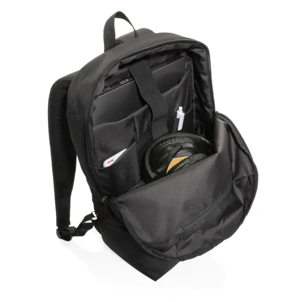  Impact AWARE™ 2-in-1 backpack and cooler daypack - XD Collection Black 