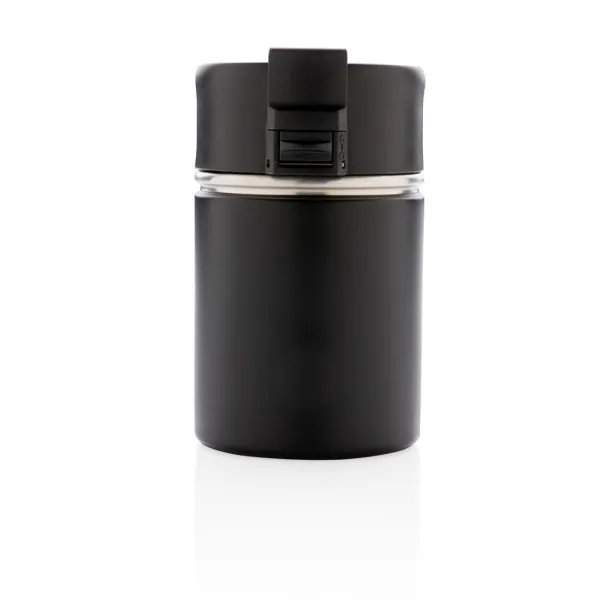  Bogota compact vacuum mug with ceramic coating - XD Xclusive Black 