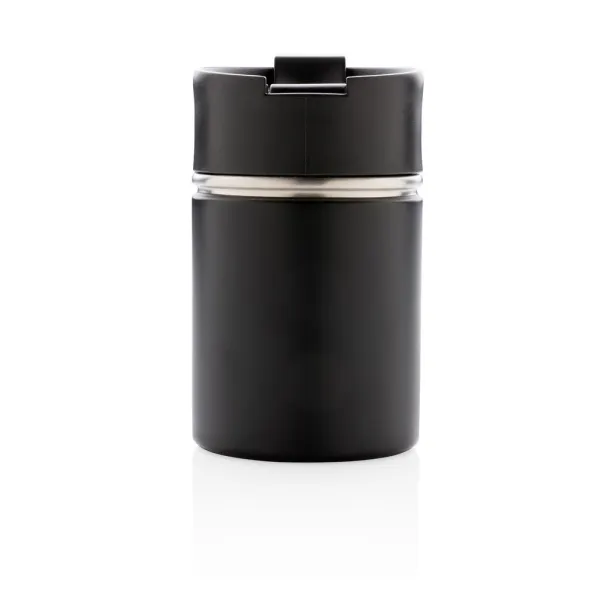  Bogota compact vacuum mug with ceramic coating - XD Xclusive Black 