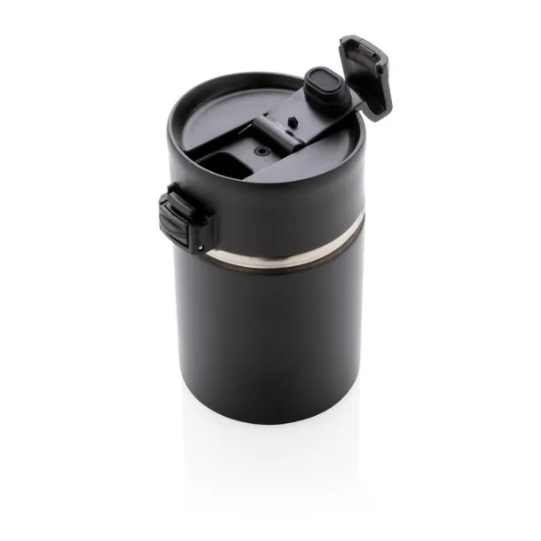  Bogota compact vacuum mug with ceramic coating - XD Xclusive Black 