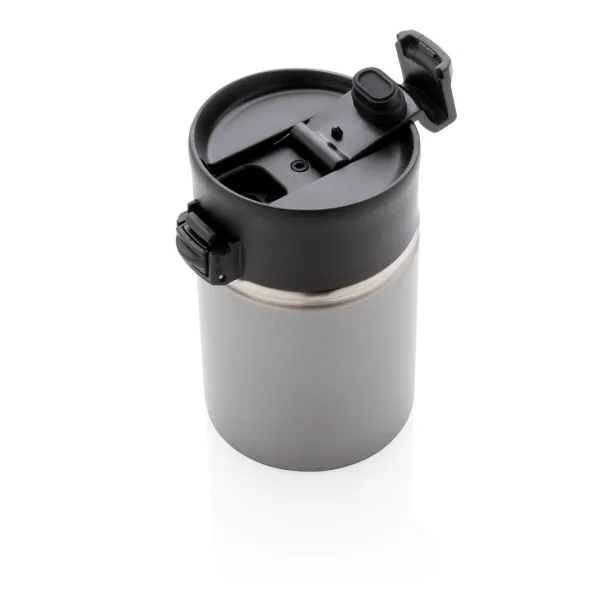  Bogota compact vacuum mug with ceramic coating - XD Xclusive Grey 