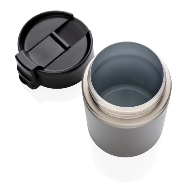  Bogota compact vacuum mug with ceramic coating - XD Xclusive Grey 