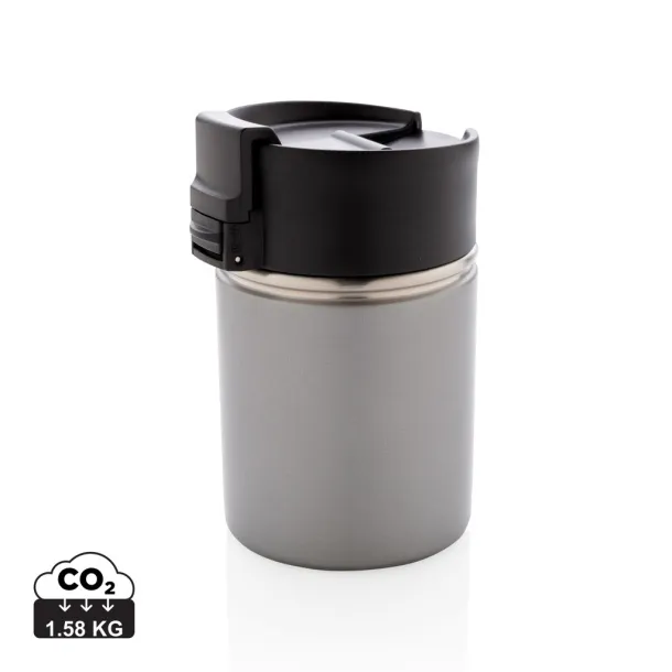  Bogota compact vacuum mug with ceramic coating - XD Xclusive Grey 