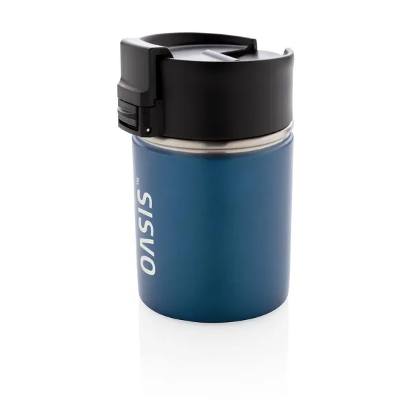  Bogota compact vacuum mug with ceramic coating - XD Xclusive Blue 