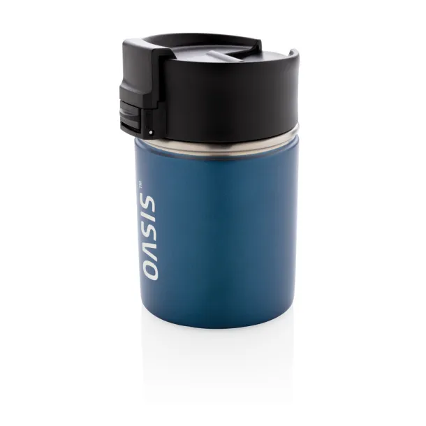  Bogota compact vacuum mug with ceramic coating - XD Xclusive Blue 