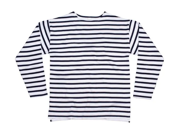  One Breton Top - Mantis Bijela Navy