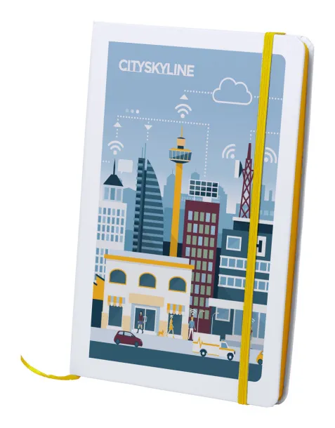 Pendula A5 notebook Yellow White