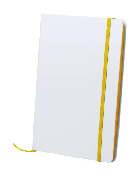 Pendula notebook Yellow White