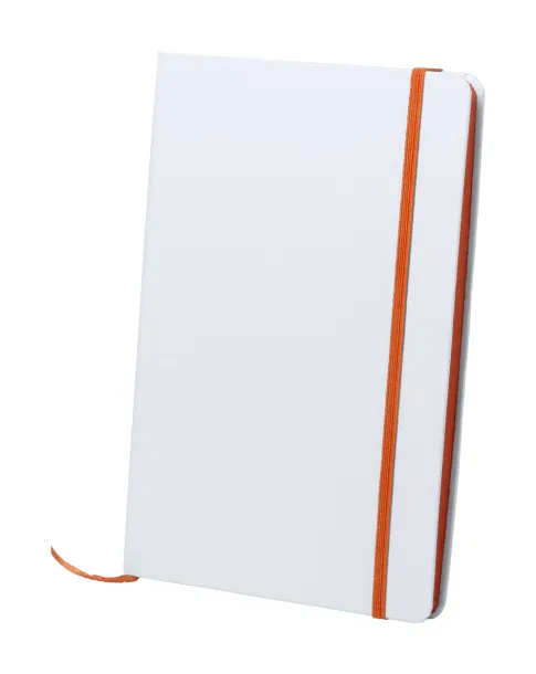 Pendula notebook Orange White